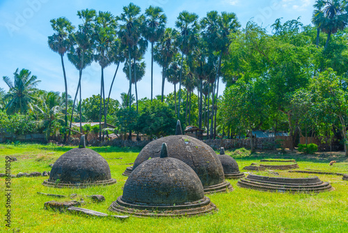 Kathurugoda Ancient Vihara located near Jaffna in Sri Lanka photo