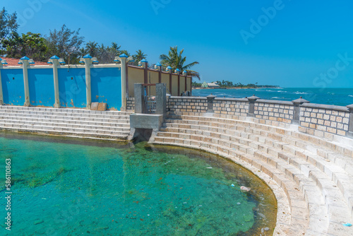 Bild auf Leinwand Keerimalai hot springs near Jaffna, Sri Lanka