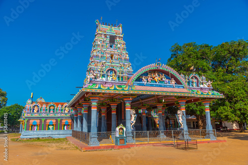 Pillaiyar temple near Jaffna in Sri Lanka photo