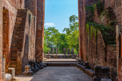 lankatilaka ruins at Polonnaruwa, Sri Lanka photo