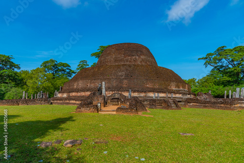 Pabalu Vihara at polonnaruwa in Sri Lanka photo