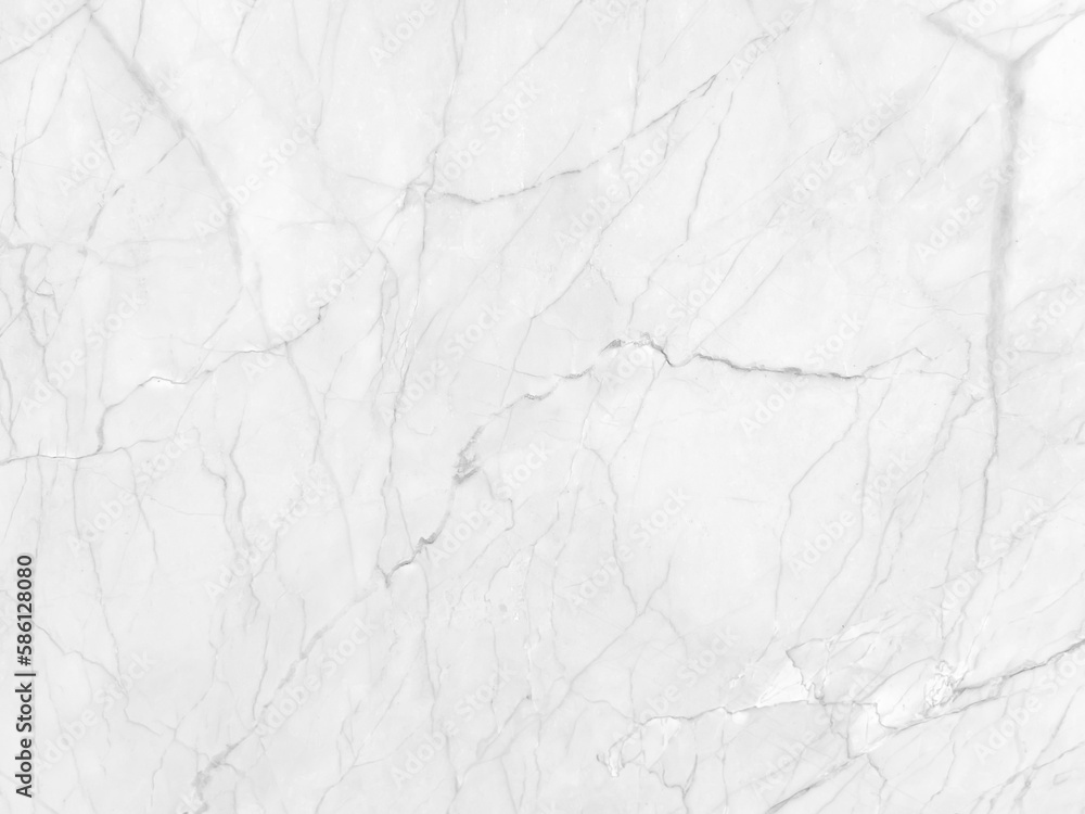 Obraz premium White marble grunge texture with shiny gray cracks veins pattern abstract background design for your creative design.