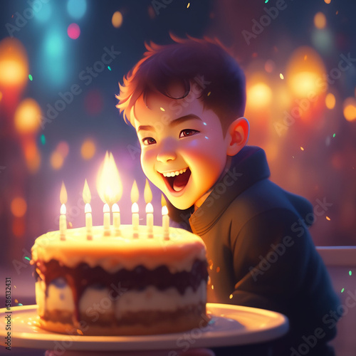 Free photo happy birthday background wallpaper