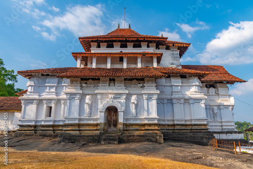 Lankathilake temple near Kandy, Sri Lanka photo