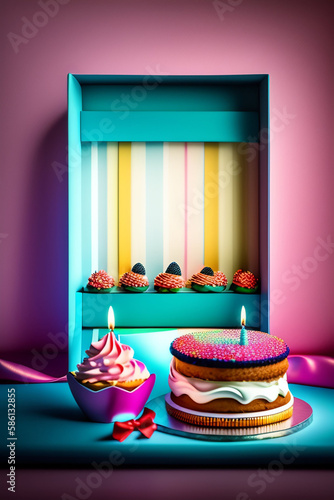 Free photo happy birthday background wallpaper