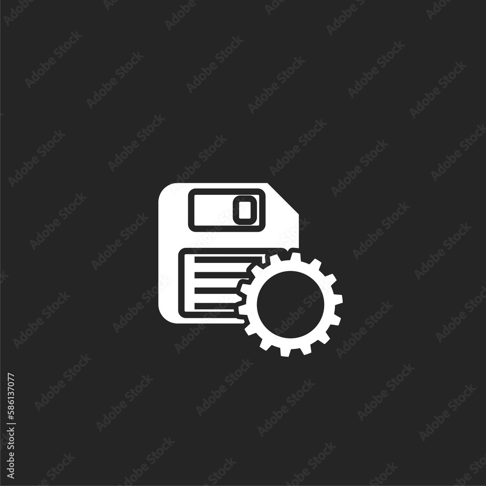 Floppy setting elements for mobile concept and web apps. Floppy setting elements for mobile concept and web apps.