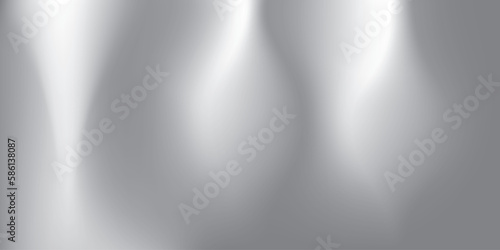 Abstract white and gray gradient background. Vector illustration.