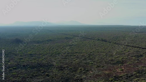 Interland view in Fuerteventura island photo