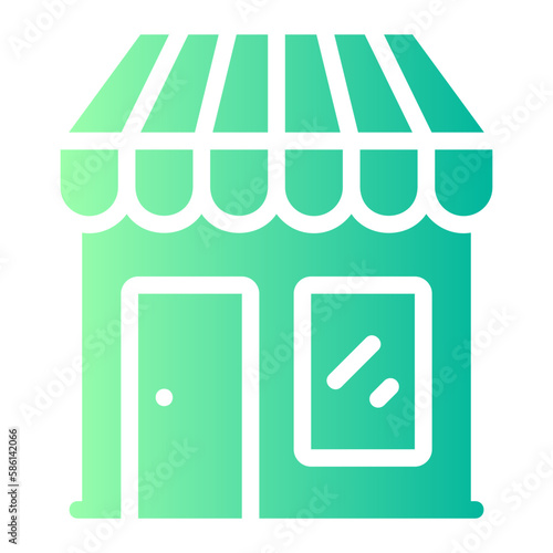 marketplace gradient icon