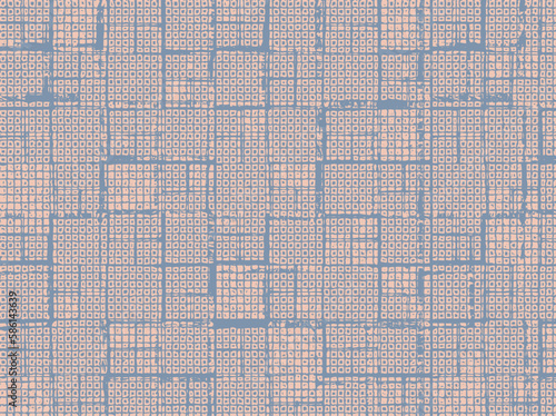 pink blue Scratch painting style seamless vector texture pattern background. Pastel backdrop with painterly brushstrokes with weave effect. Canvas scratched textural design. Etched scribble repeat
