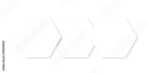 Background with hexagons . Abstract background with lines . white texture background . white and hexagon abstract background. white paper texture and futuristic business .