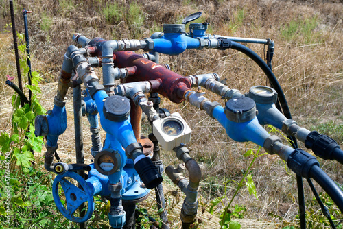 Greece, Crete, Countryside, Water management photo