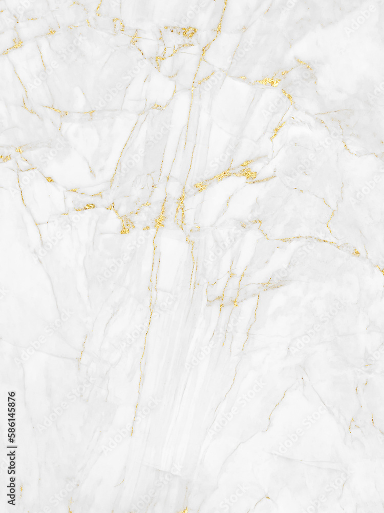 White and gold marble texture background design for your creative design, Vertical image. White and gold marble texture background design for your creative design, Vertical image.