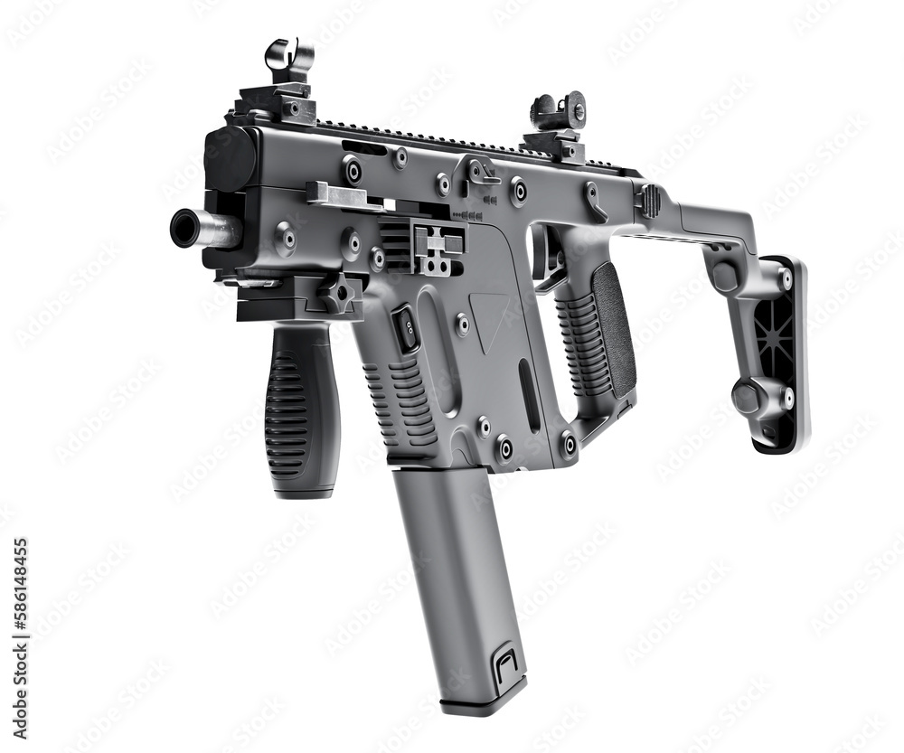 3d model of weapon isolated on the background 3d model of weapon isolated on the background