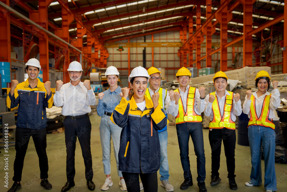 Group new generation of engineers in a metal sheet factory. Studying work methods from supervisors or colleagues and studying by yourself be taught professionally Group new generation of engineers in a metal sheet factory. Studying work methods from supervisors or colleagues and studying by yourself be taught professionally