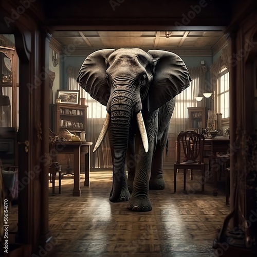 Elephant in the room © Giannis
