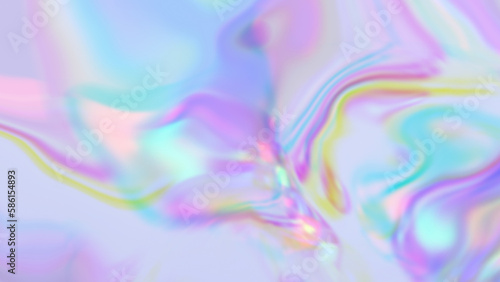 holographic liquid abstract iridescent background 