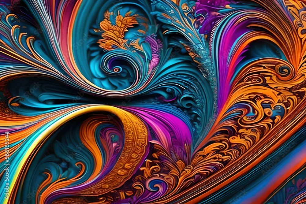 Howling Vortex of Intricate and Wild Swirls: Stunning High Definition Wallpaper for Your Screens Howling Vortex of Intricate and Wild Swirls: Stunning High Definition Wallpaper for Your Screens