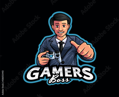 Gamer Girl Mascot Logo Design
