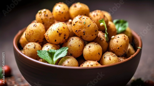 Aromatic Pan Fried Baby Potatoes with Jeera and Coriander