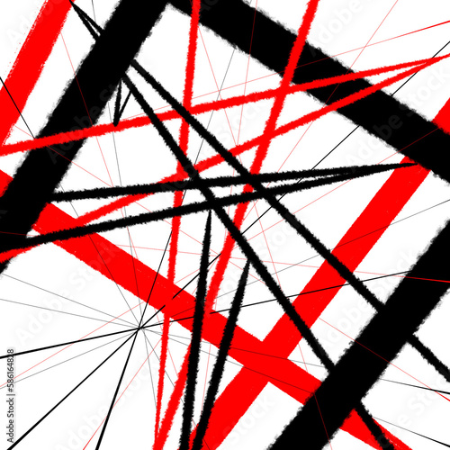 red and black abstract
