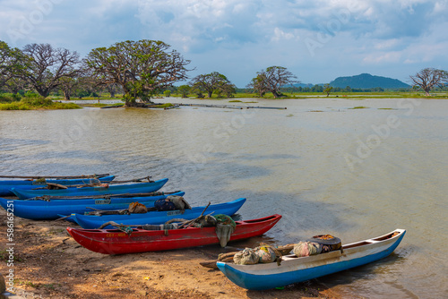 Tissa Weva lake at Sri Lanka photo