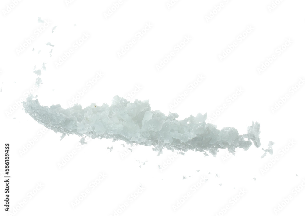 Salt Exploding Salt rock flower fly explosion, white Salt rock flower explode abstract ...