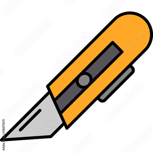 Utility Knife Icon