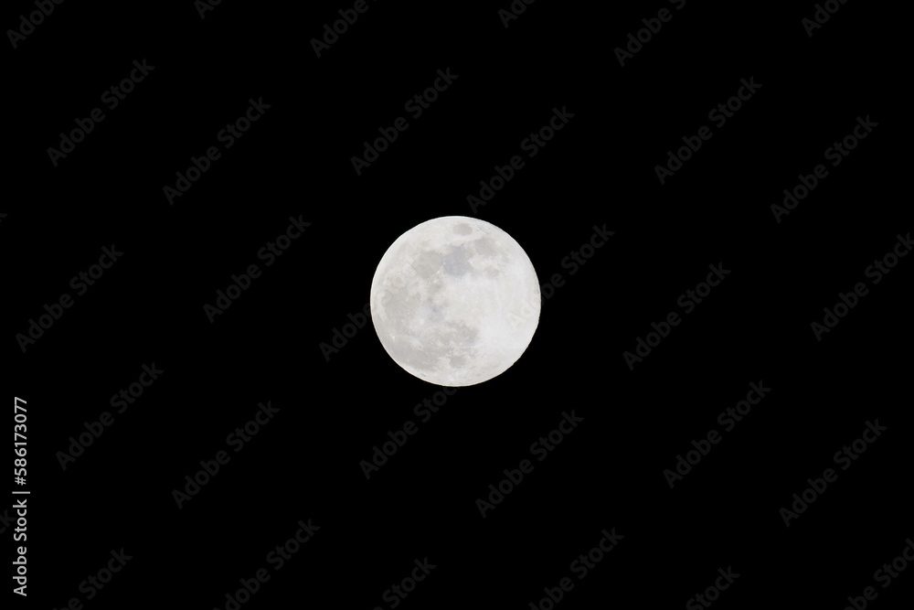 ある夜の満月 ある夜の満月