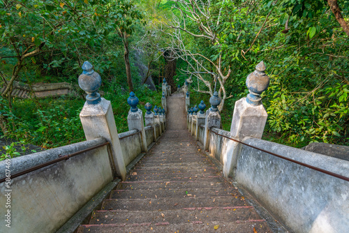 Mulkirigala rock temples at Sri Lanka photo