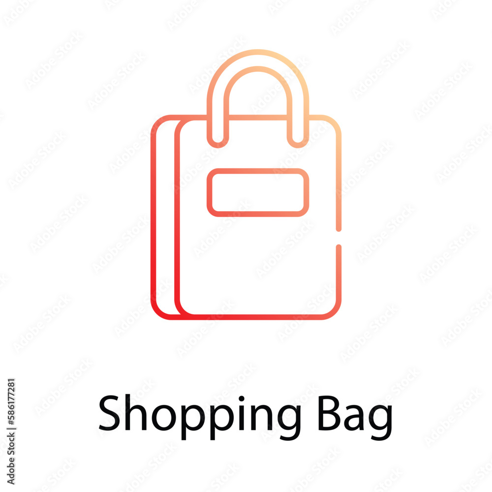 Shopping Bag icon. Suitable for Web Page, Mobile App, UI, UX and GUI design. Shopping Bag icon. Suitable for Web Page, Mobile App, UI, UX and GUI design.