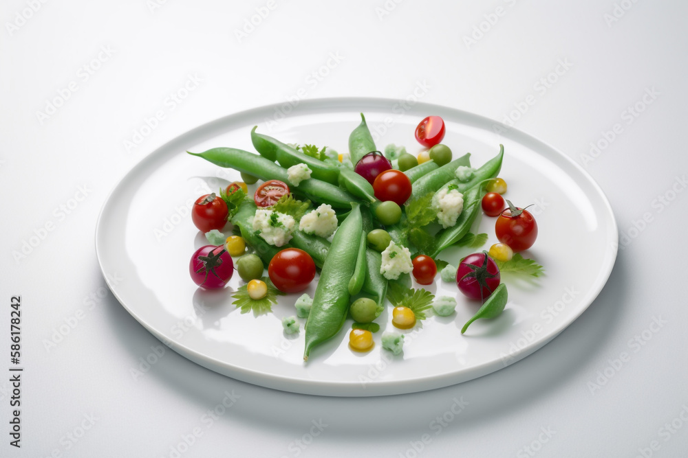 salad with tomatoes