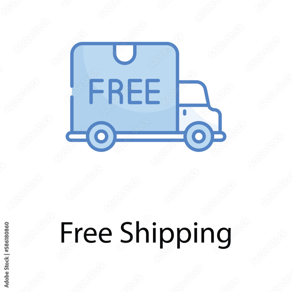 Free Shipping icon. Suitable for Web Page, Mobile App, UI, UX and GUI design. Free Shipping icon. Suitable for Web Page, Mobile App, UI, UX and GUI design.