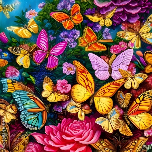 seamless floral pattern © Christine