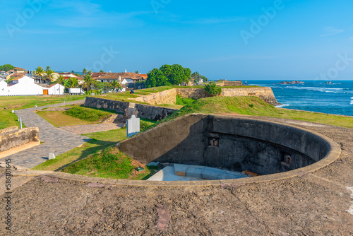 Military bastions of the Galle fort, Sri Lanka Fototapet