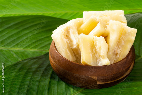 Cooked Manihot Esculenta (mandioca, Yuca, Brazilian Rice Paddy)