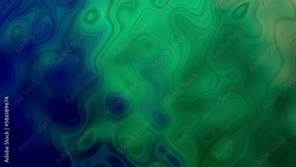 Abstract fluid animation of green surface. Wavy dark green background video. Flow animation background. Abstract fluid animation of green surface. Wavy dark green background video. Flow animation background.