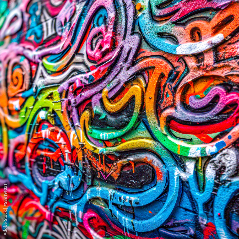 graffiti on wall graffiti on wall