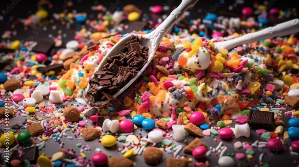 The best ice cream toppings. Large selection of ice cream toppings. Mix and match any of these