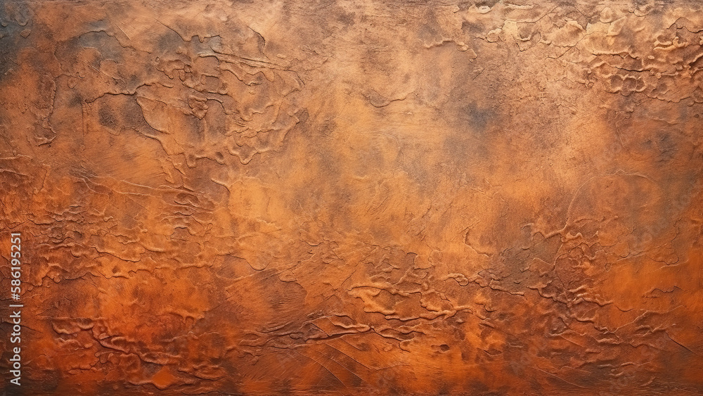 Old rusty bronze copper, 4k background, wallpaper, generative ai