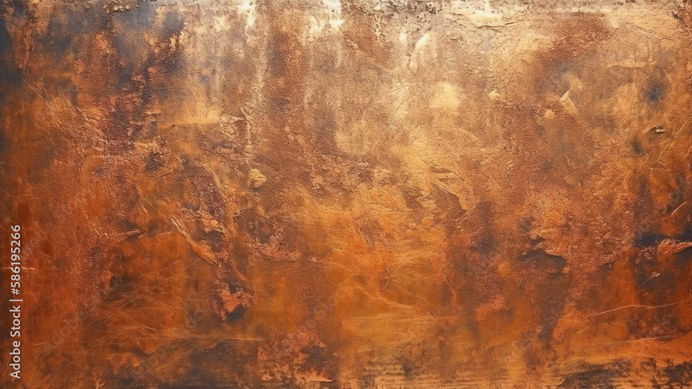 Winter Tree Metallic wallpaper in charcoal & copper | I Love Wallpaper