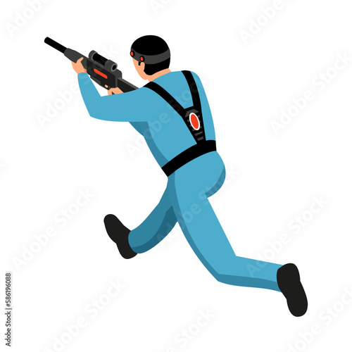 Laser Tag Player