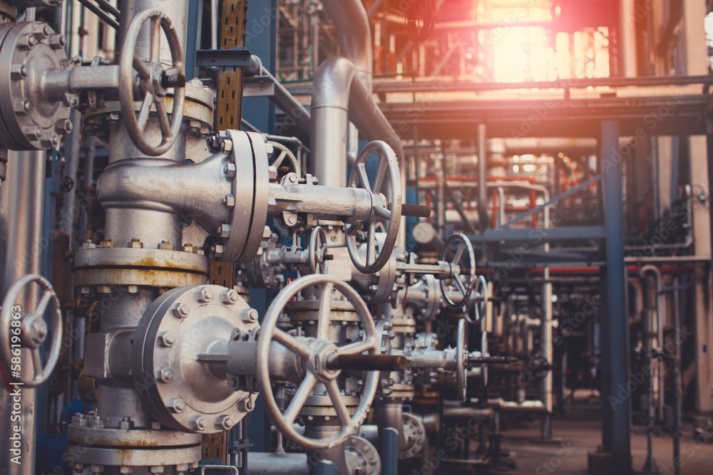 Pipe line oil and gas valves at gas plant pressure safety valve selective Pipe line oil and gas valves at gas plant pressure safety valve selective