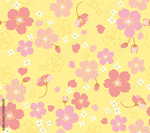 sakura pattarn 桜柄