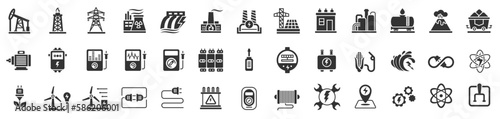 Industries and engineering icon. Vector illustration