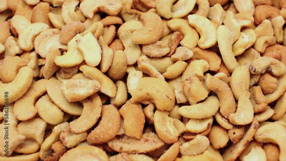 Cashews Roasted Salted Snack Counter Clockwise Rotation Cashews Roasted Salted Snack Counter Clockwise Rotation