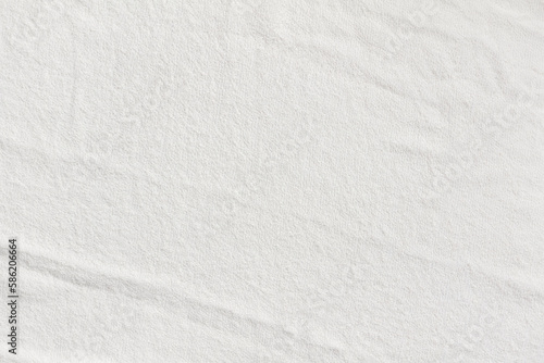 Plain white pile fabric background