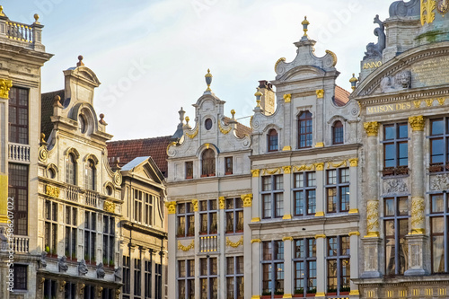 17th century houses on Brussels' Grand Place © Xavier Allard
