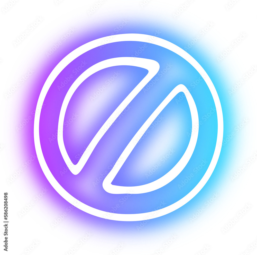 Collection of business icon neon Collection of business icon neon