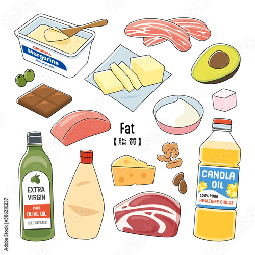 脂質 食べ物セット
